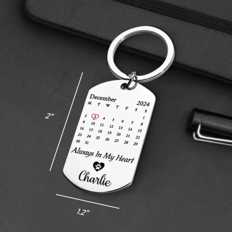 Custom Photo Your Memories, Forever in Print - Custom Remembrance Keychain - A Gentle Tribute for a Beloved Pet - Image 5