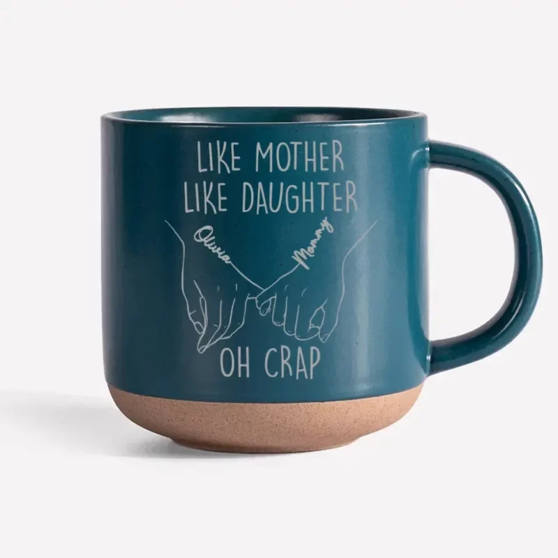 Mom Life, Daughter Style - Family Personalized  Mug - Mother's Day, Gift For Mom, Daughter, Grandma - Image 7