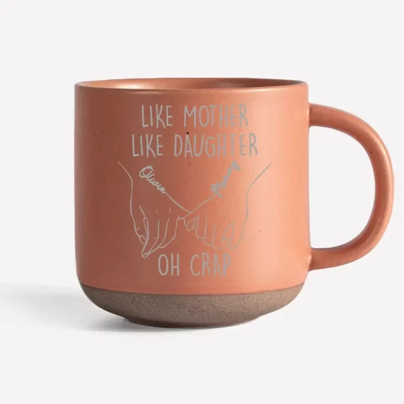 Mom Life, Daughter Style - Family Personalized  Mug - Mother's Day, Gift For Mom, Daughter, Grandma - Image 5