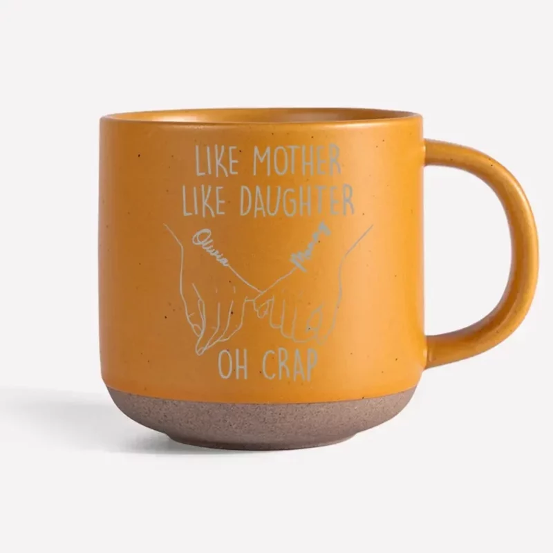 Mom Life, Daughter Style - Family Personalized  Mug - Mother's Day, Gift For Mom, Daughter, Grandma - Image 6