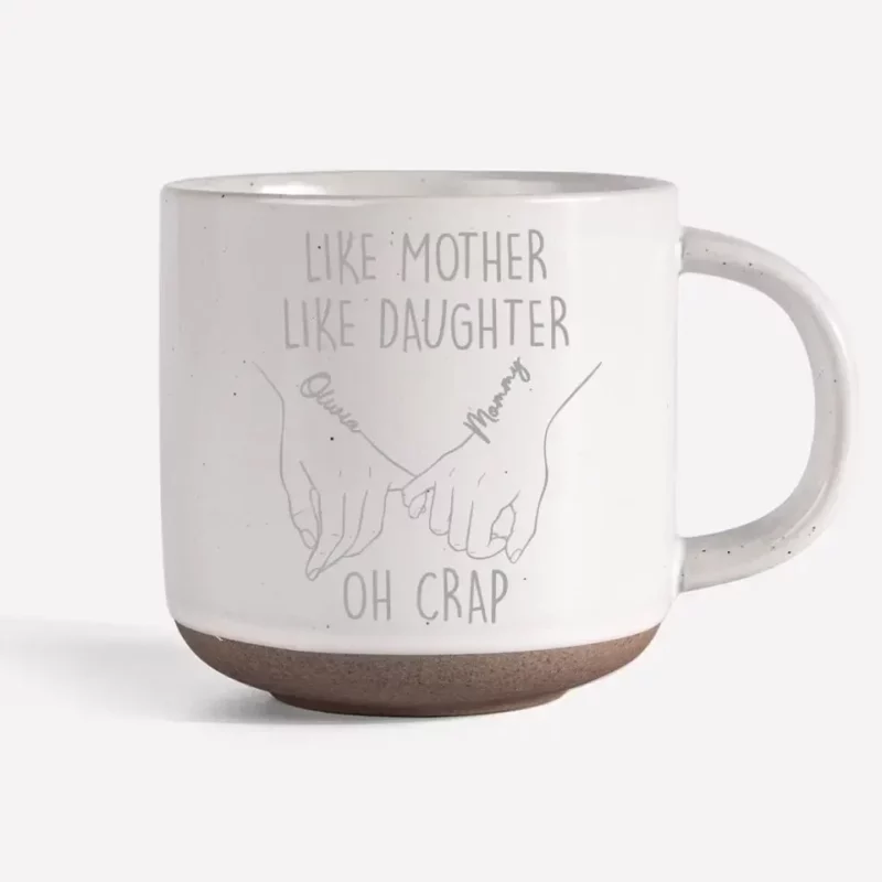 Mom Life, Daughter Style - Family Personalized  Mug - Mother's Day, Gift For Mom, Daughter, Grandma - Image 4