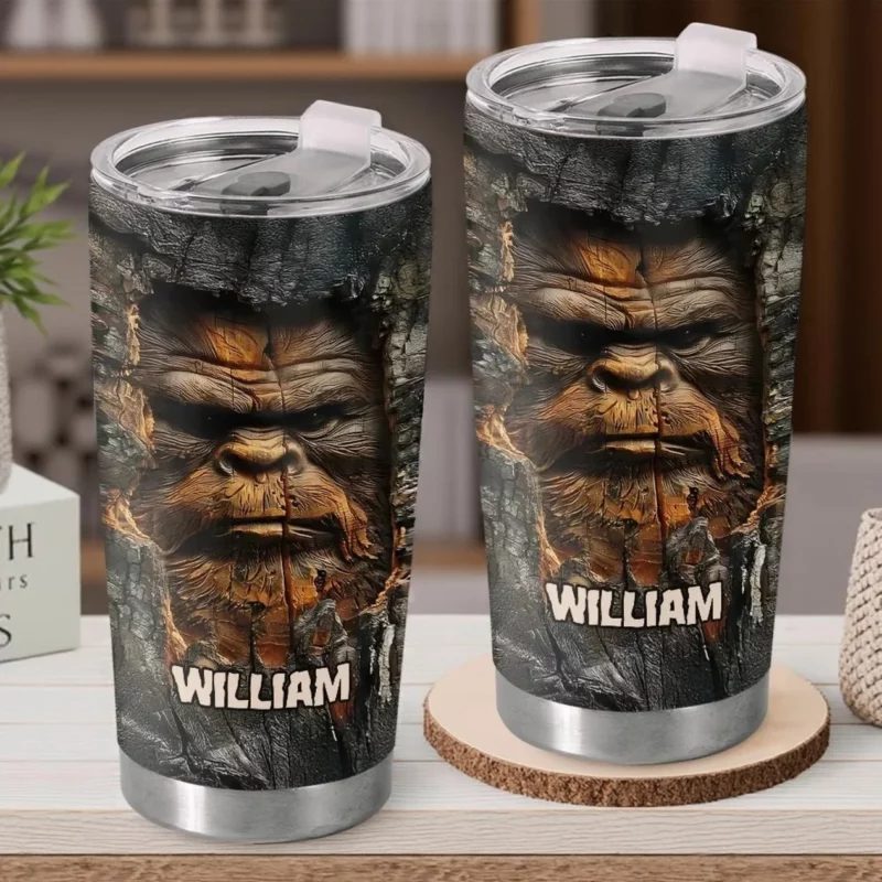 Start Your Morning on the Wild Side - Family Personalized Standard Tumbler - A Heartwarming Gift for Friends, Family, and Yourself