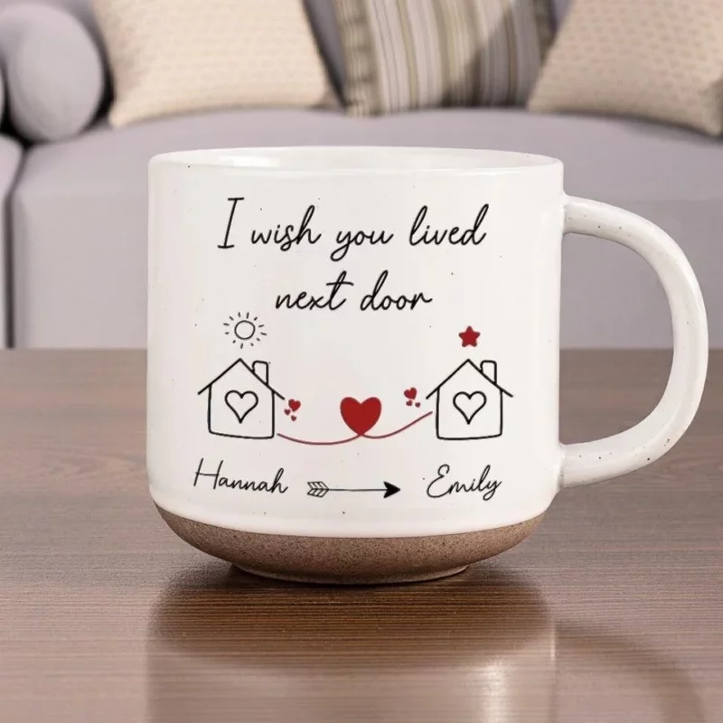 A Piece of Me Is Missing - Bestie Personalized  Mug - Perfect Gift for Your Bestie or Soul Sister - Image 6