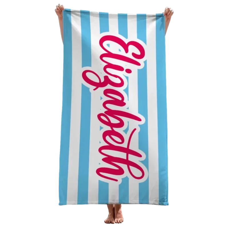 Beach Bound - Custom Personalized Beach Towel for Bestie - Summer Vacation Gift, Gift For Best Friends, Sisters - Image 5