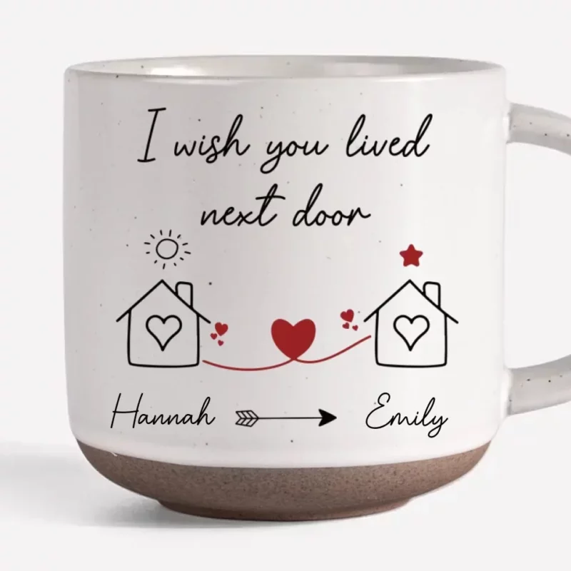 A Piece of Me Is Missing - Bestie Personalized  Mug - Perfect Gift for Your Bestie or Soul Sister - Image 2