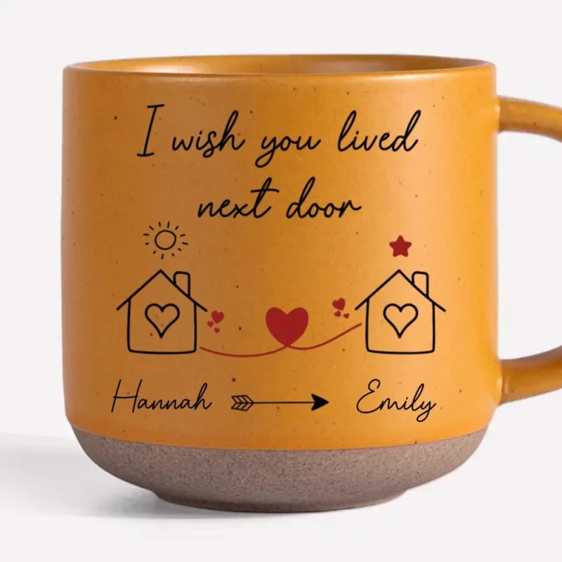 A Piece of Me Is Missing - Bestie Personalized  Mug - Perfect Gift for Your Bestie or Soul Sister - Image 4