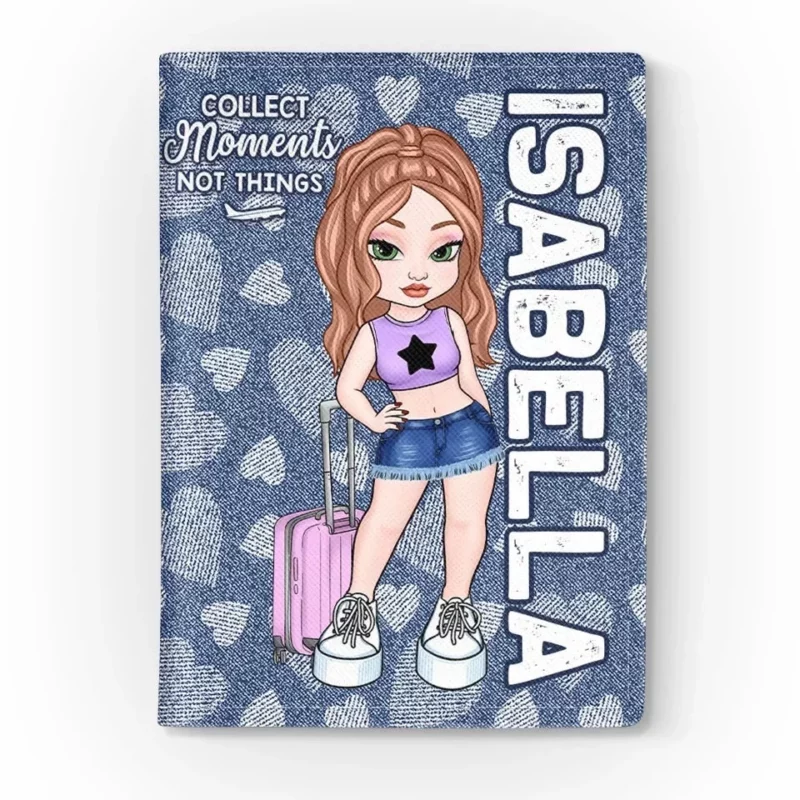 Say Hello to the Wild Side - Customized Travel Passport Cover & Passport Holder - Gift For Travel Lovers - Image 2