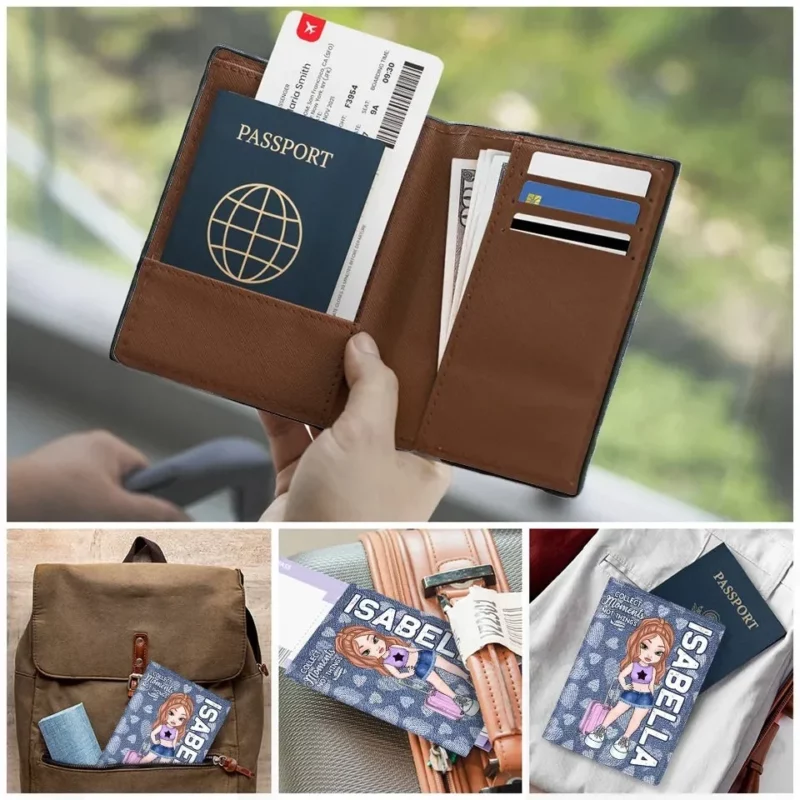 Say Hello to the Wild Side - Customized Travel Passport Cover & Passport Holder - Gift For Travel Lovers - Image 5
