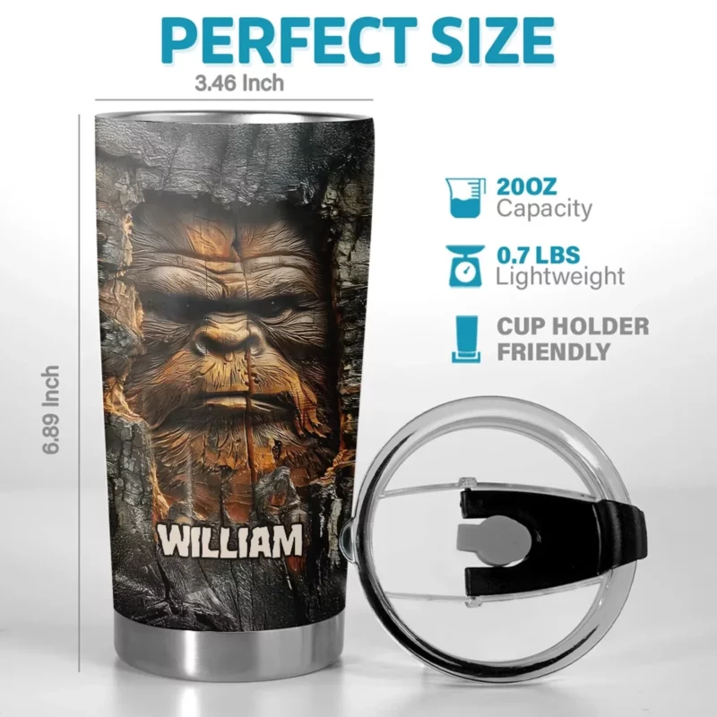 Start Your Morning on the Wild Side - Family Personalized Standard Tumbler - A Heartwarming Gift for Friends, Family, and Yourself - Image 4