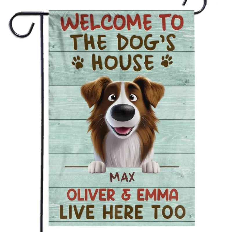 Where Loyalty Barks and Love Never Ends - Customized Personal Flag for Dogs & Cats - Perfect Surprises for Pet Parents, Pet Lovers - Image 3