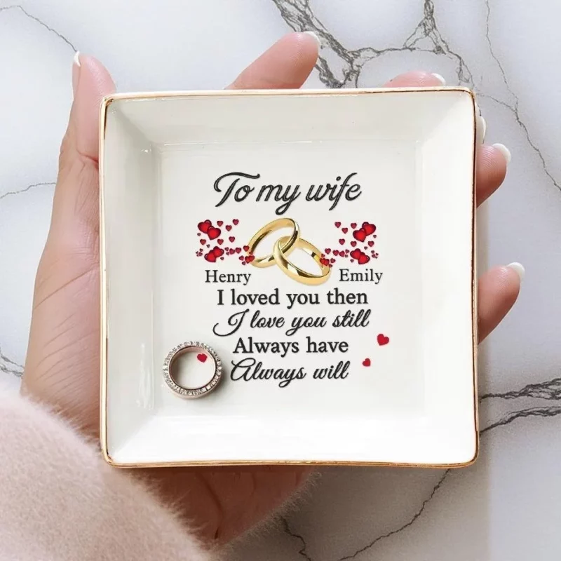 Cheers to Another Amazing Year! - Customized Jewelry Dish for Couple - Romantic Gift Idea for Married Couples, Anniversary - Image 4
